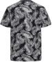 ONLY & SONS regular fit T-shirt ONSPERRY met all over print dark navy - Thumbnail 4