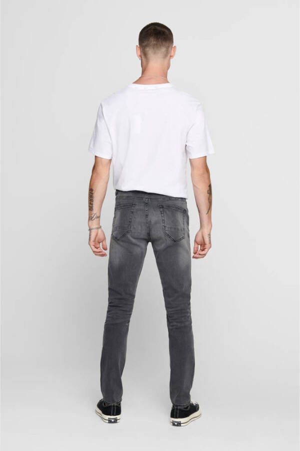 ONLY & SONS skinny jeans ONSWARP grey denim 2051