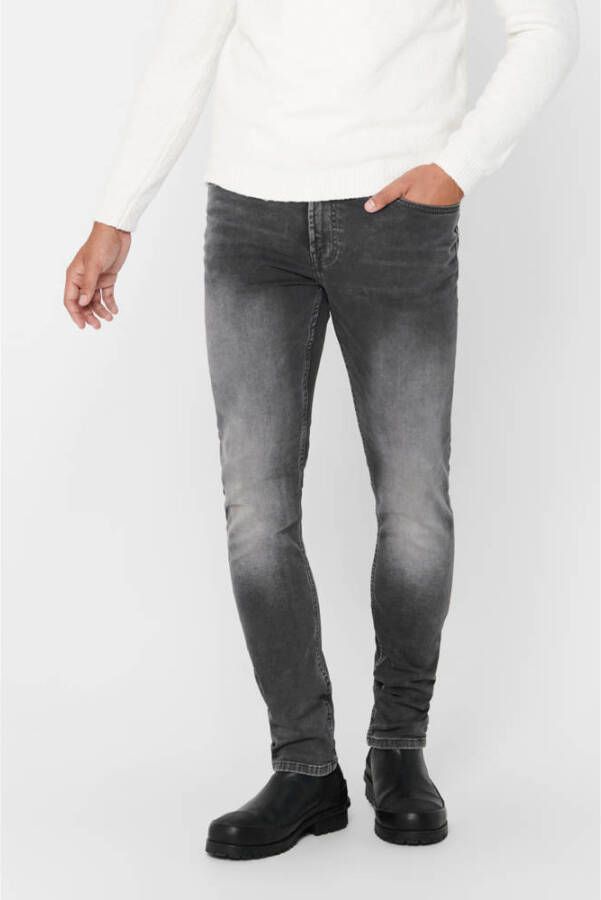 ONLY & SONS slim fit jeans ONSLOOM grey denim 7103