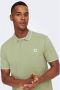 ONLY & SONS slim fit polo ONSFLETCHER met logo swamp - Thumbnail 4