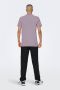 ONLY & SONS slim fit polo ONSTRAVIS purple ash - Thumbnail 4