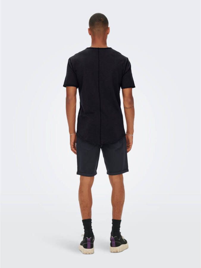 ONLY & SONS T-shirt ONSBENNE LIFE LONGY black