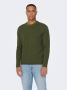 ONLY & SONS Trui met ronde hals ONSNIGUEL 12 STRIPE CREW KNIT - Thumbnail 4