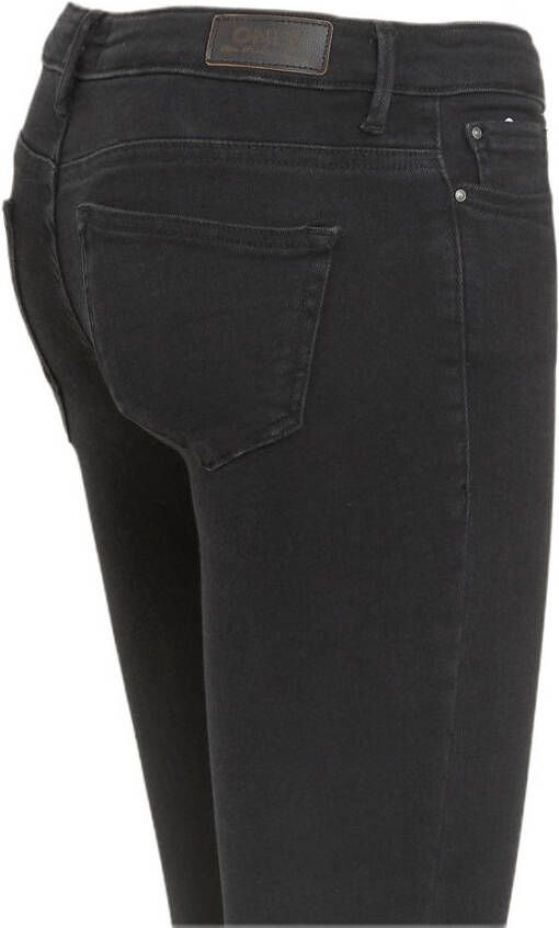 ONLY extra low waist skinny jeans ONLCORAL black denim