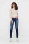 ONLY extra low waist skinny jeans ONLCORAL dark blue denim - Thumbnail 2
