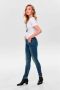 ONLY extra low waist skinny jeans ONLCORAL denim blue dark - Thumbnail 4