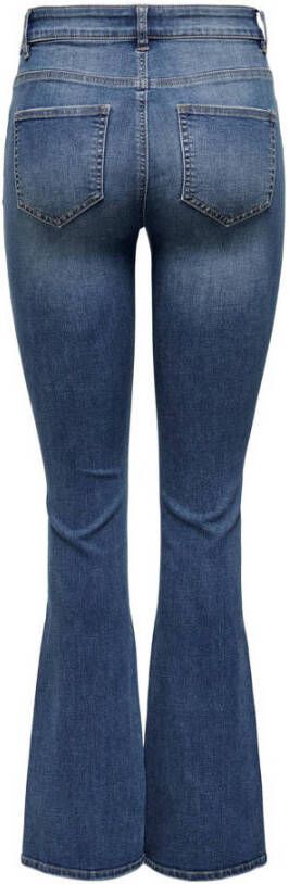 ONLY Wehkamp x flared jeans ONLHUSH blue medium denim