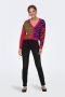 ONLY gebreid vest ONLADORA roze groen blauw - Thumbnail 2