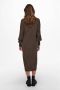 Only Gebreide jurk met V-hals model 'NEW TESSA' - Thumbnail 3