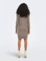 Only Tricotjurk ONLRICA LIFE L S O-NECK DRESS KNT NOOS - Thumbnail 2
