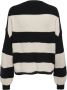 Only Comfort fit gebreide pullover met breed streepmotief en extra brede schouders modell 'ATIA' - Thumbnail 3