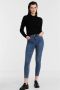 ONLY high waist skinny jeans ONLMILA medium blue denim - Thumbnail 7