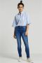 ONLY high waist skinny jeans ONLFOREVER medium blue denim - Thumbnail 8