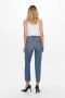 ONLY high waist straight fit jeans ONLEMILY light medium blue denim - Thumbnail 4