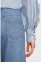 ONLY high waist wide leg jeans ONLMADISON light blue denim - Thumbnail 4