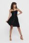 Only Knielange jurk met smokdetails model 'ANNIKA' - Thumbnail 3