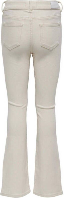 ONLY KIDS GIRL flared jeans KOGBLUSH ecru
