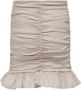 Only KIDS GIRL rok KOGKIRA met volant lichtzand Beige Meisjes Stretchkatoen 116 - Thumbnail 2