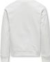 Only KIDS GIRL sweater KOGDITTE met printopdruk wit Printopdruk 110 116 - Thumbnail 2