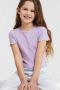Only KIDS GIRL ribgebreid T-shirt KONNELLA lila Paars Meisjes Polyester Ronde hals 110 116 - Thumbnail 4