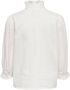 ONLY LA STRADA UNICA by blouse LSUNEELA met ruches met broderie wit - Thumbnail 2