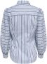 ONLY LA STRADA UNICA by gestreepte blouse LSUTRINNY lichtblauw - Thumbnail 2