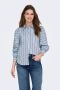 ONLY LA STRADA UNICA by gestreepte blouse LSUTRINNY lichtblauw - Thumbnail 3