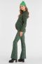 ONLY MATERNITY gebloemde zwangerschapstop OLMPELLA zwart groen Dames Polyester Opstaande kraag XXL - Thumbnail 3