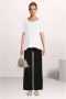 ONLY MATERNITY ribgebreide zwangerschapsbroek zwart Dames Polyester Effen XXL - Thumbnail 3