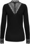 ONLY MATERNITY top OLMTILDE met kant zwart Dames Viscose Col Effen XXL - Thumbnail 3