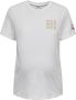 ONLY MATERNITY zwangerschapsshirt OLMJEN met backprint wit T-shirt Dames Katoen Ronde hals XXL - Thumbnail 3