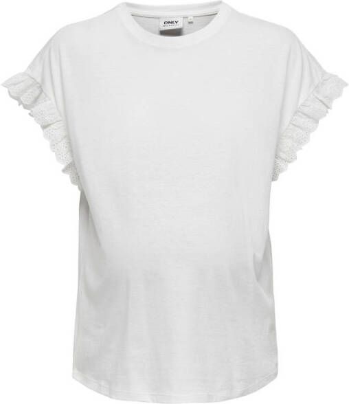 ONLY MATERNITY zwangerschapstop OLMIRIS wit