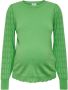 ONLY MATERNITY zwangerschapstop OLMMOLLY groen Dames Katoen Ronde hals XXL - Thumbnail 2