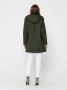 Only Functionele jas ONLSALLY RAINCOAT met capuchon en voering van teddy-pluche - Thumbnail 3