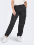 Only Ocashi Cargo Pant WVN Noos Raven | Freewear Grijs Black Dames - Thumbnail 3