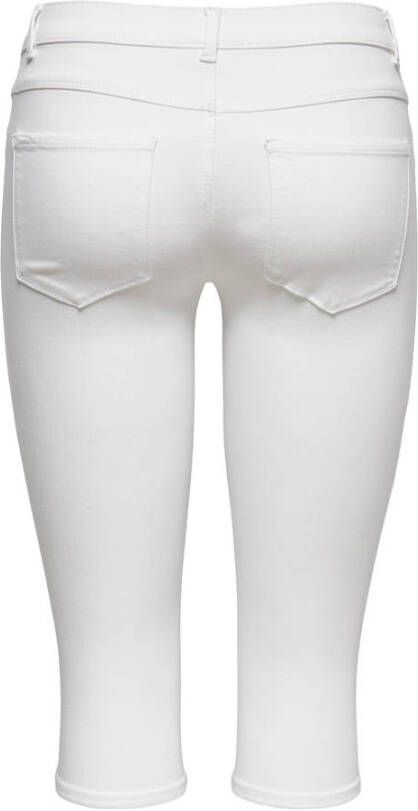 ONLY skinny capri jeans ONLRAIN white