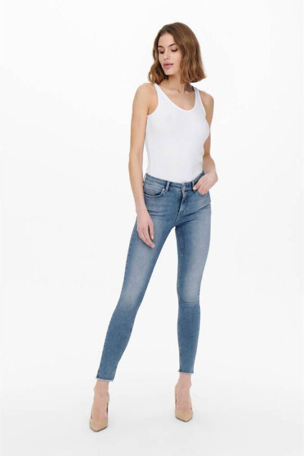 ONLY skinny jeans ONLBLUSH light medium blue denim