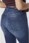 Only Blauwe Ripped Jeans met Versleten Effect Blue Dames - Thumbnail 4