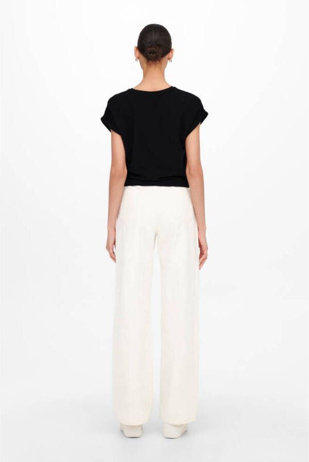 ONLY top ONLREIGN zwart