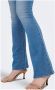 ONLY Wehkamp x Denise Anna's flared jeans ONLHUSH light blue denim - Thumbnail 3