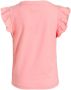 Orange Stars T-shirt Manuela met printopdruk en ruches roze Meisjes Stretchkatoen Ronde hals 104 - Thumbnail 2