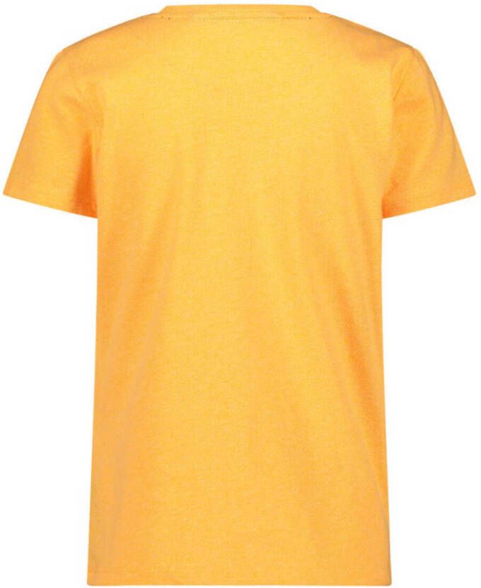 Orange Stars T-shirt met printopdruk geel