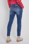 Para Mi high waist tapered fit jeans Bowie (Belt) Daily Denims medium blue denim - Thumbnail 3