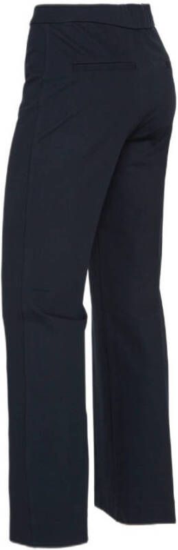 Part Two straight fit broek PontaPW donkerblauw