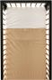Petit Filippe linnen baby ledikantlaken 120x150 cm zand - Thumbnail 2