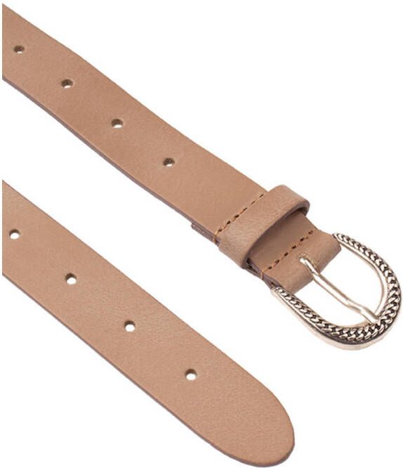Petrol Industries leren riem taupe
