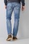 Petrol Industries regular tapered fit jeans RUSSEL met riem light used - Thumbnail 2