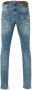 Petrol Industries slim fit jeans SEAHAM met riem blauw - Thumbnail 3