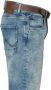 Petrol Industries slim fit jeans SEAHAM met riem blauw - Thumbnail 4