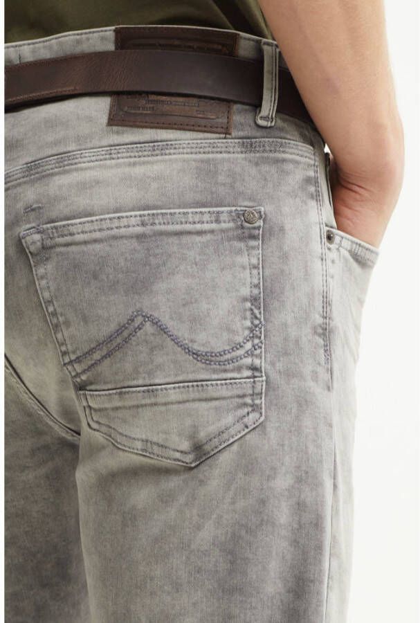 Petrol Industries slim fit jeans Seaham met riem dusty silver
